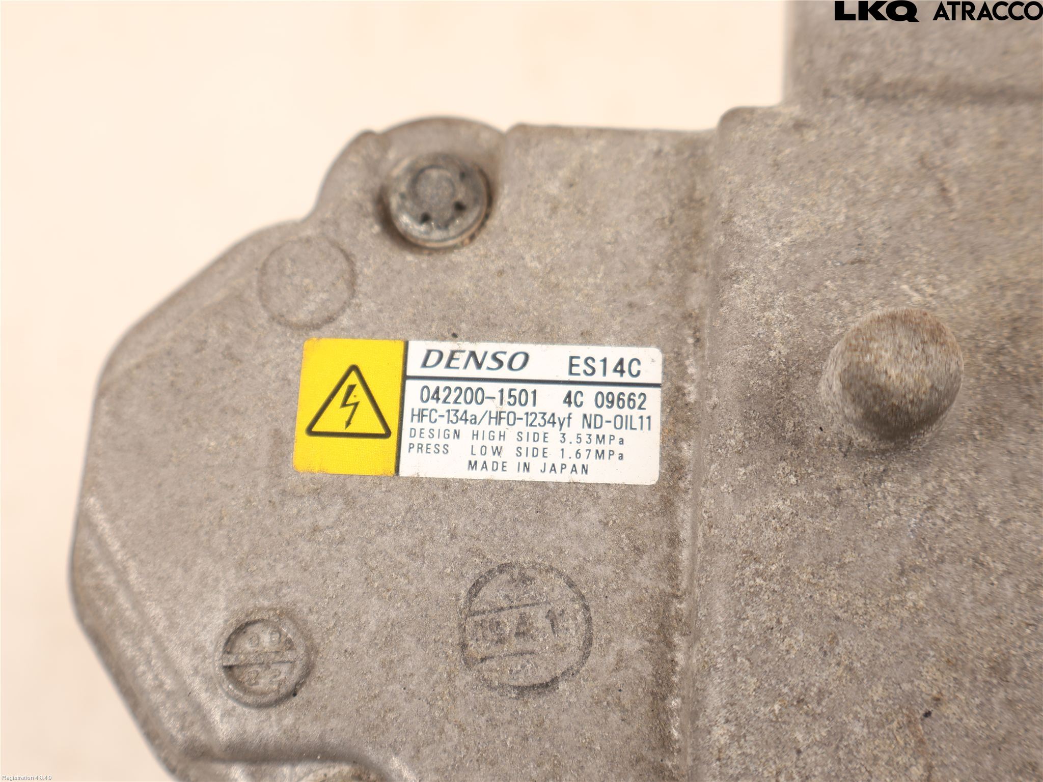 Toyota YARIS XP130 15-20 Ac Kompressor