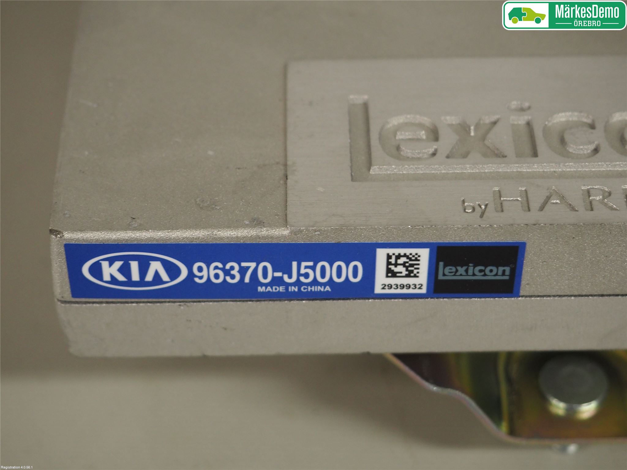Kia STINGER 18- Radio-Stereo Förstärkare