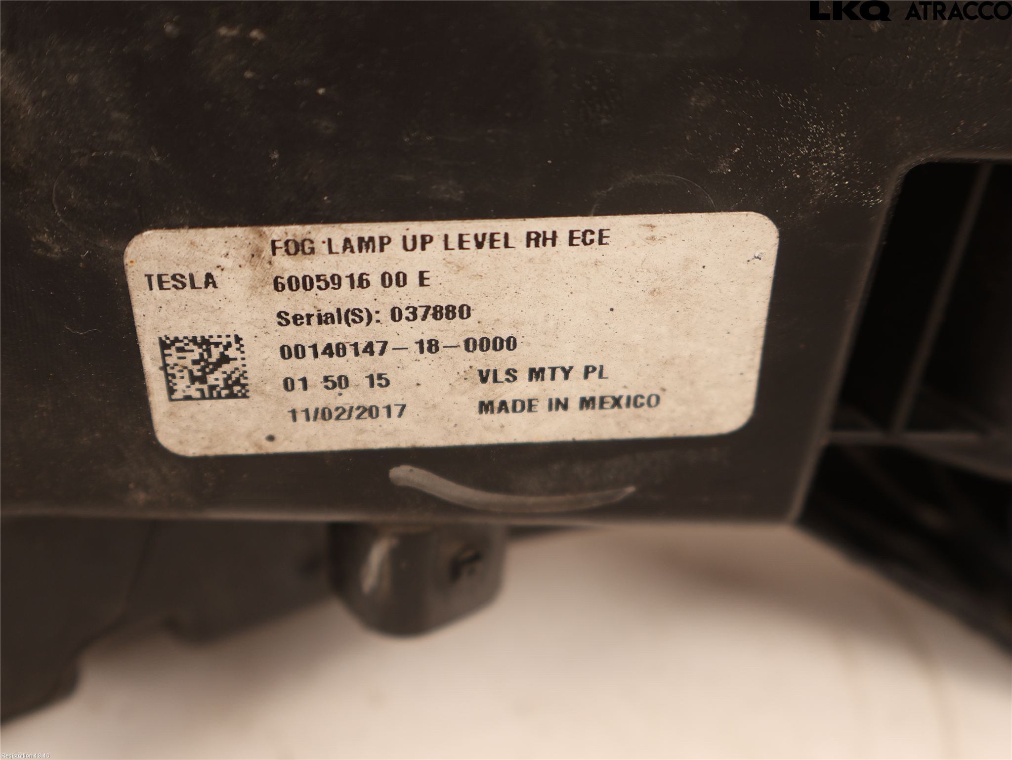 Tesla MODEL S 13- Dimljus-Varselljus Fram