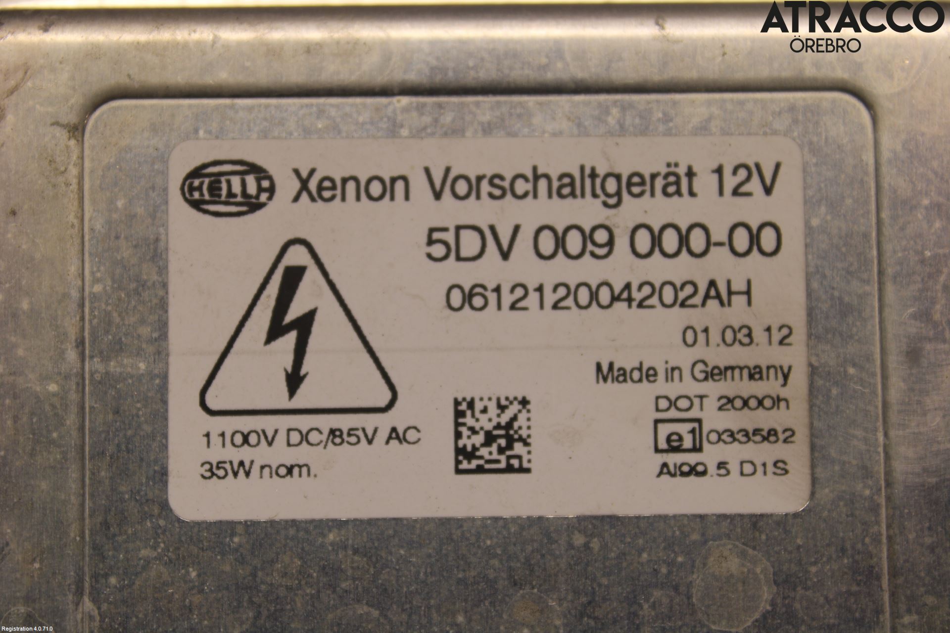 Citroen C4 GRAND PICASSO 07-13 Styrenhet Strålkastare