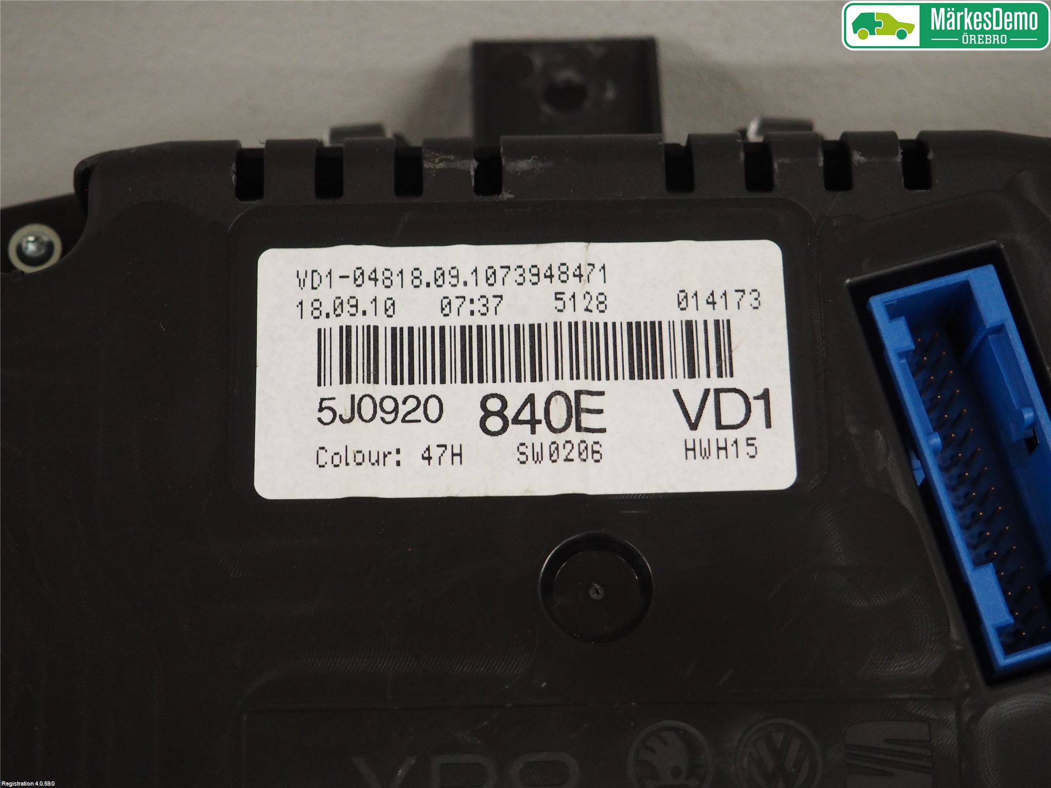 Skoda FABIA 07-14 Instrument Komb