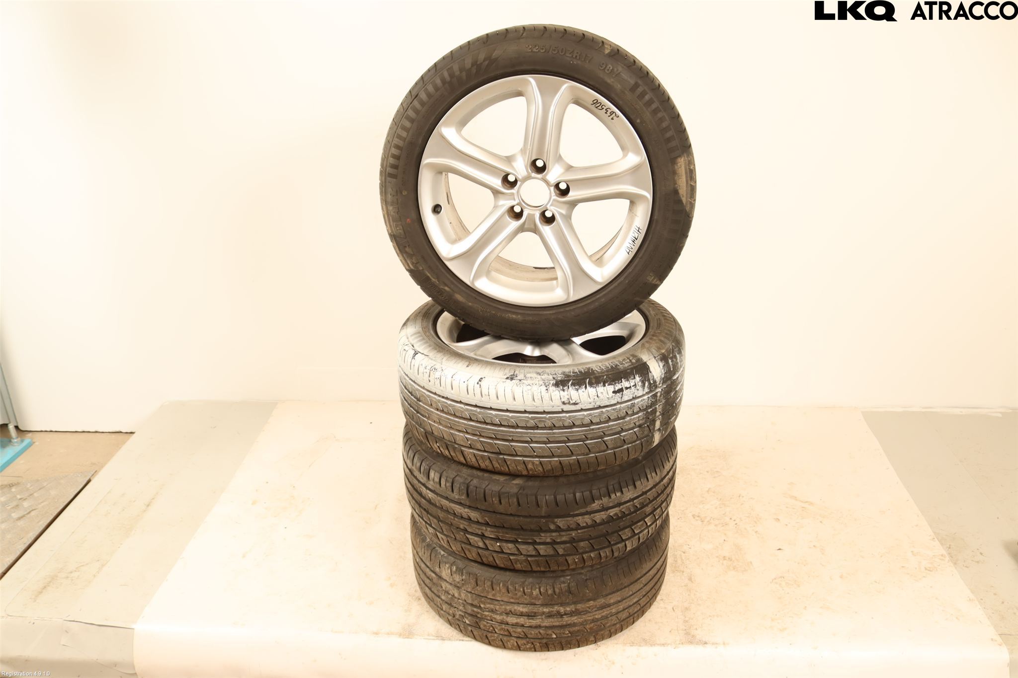 Audi A4/S4 08-11 Sommardäck Alumfälg 4St