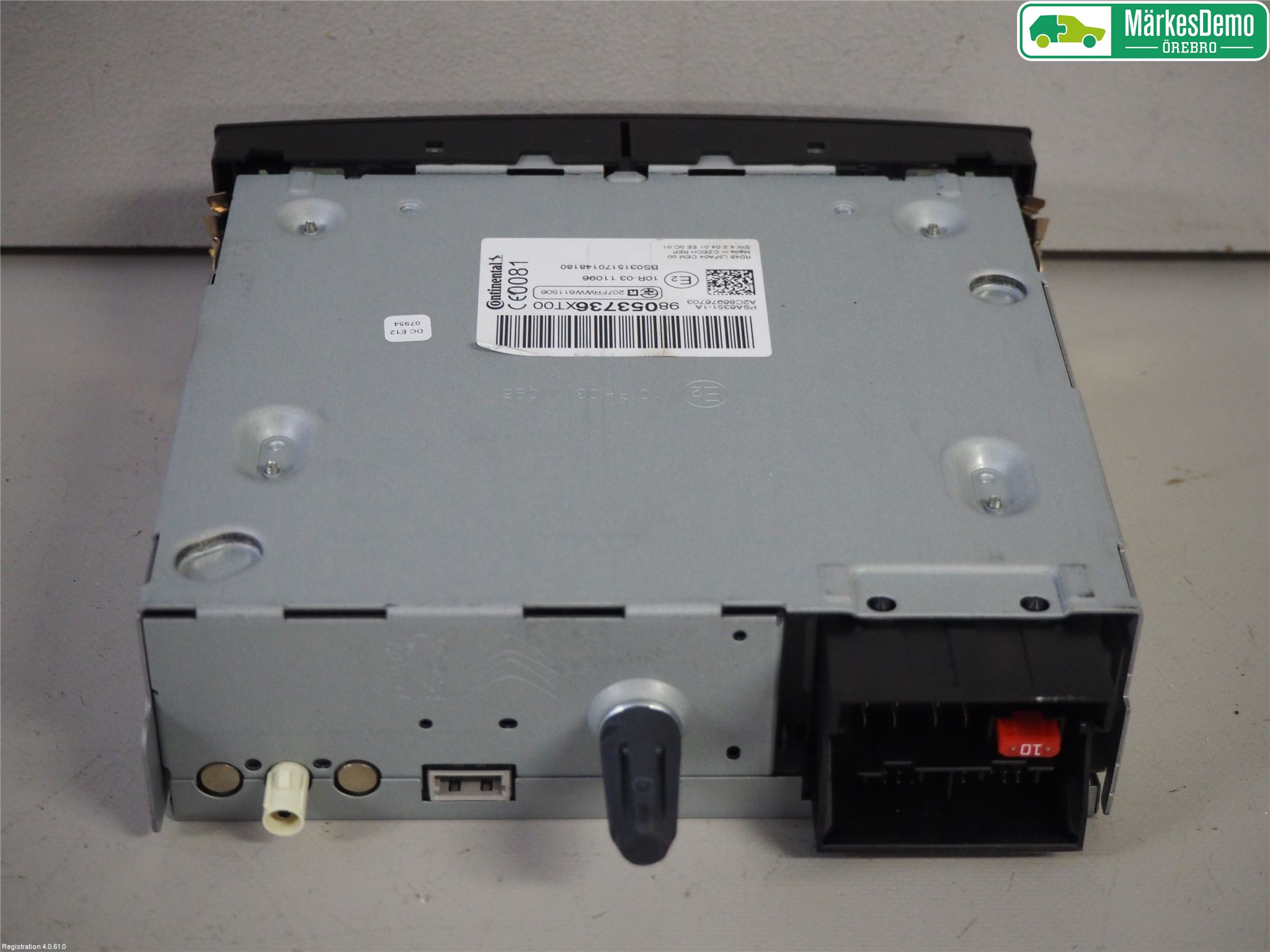 Peugeot PARTNER 08-15 Radio