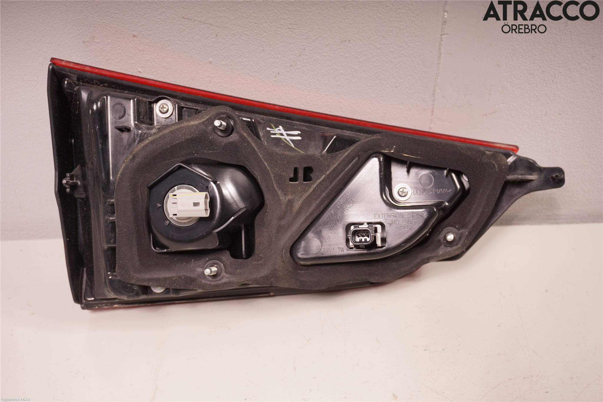Nissan QASHQAI 17-21 Bakljus Lucka Hö