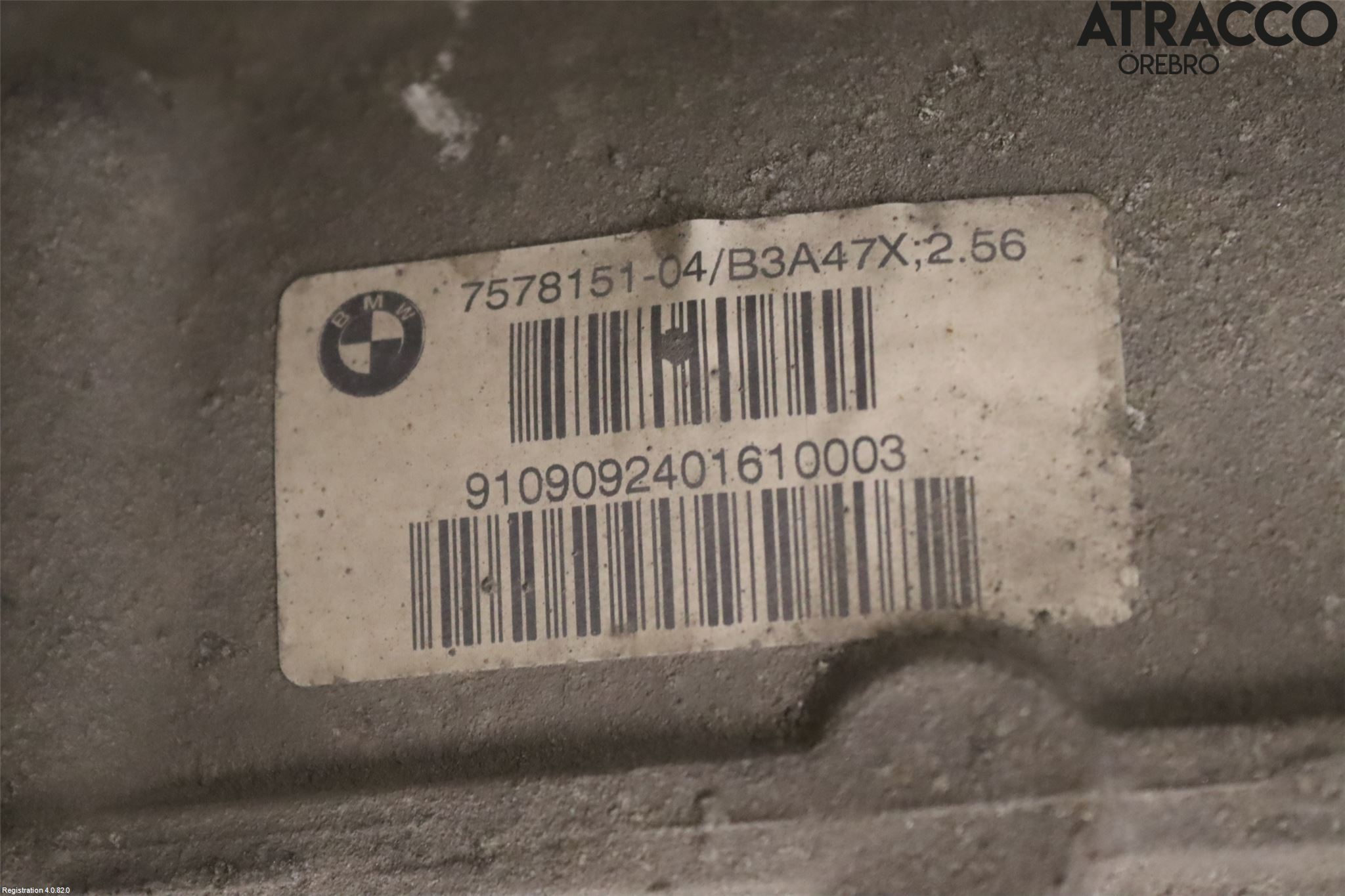 BMW 5 GT F07 09-17 Bakväxel-Diff