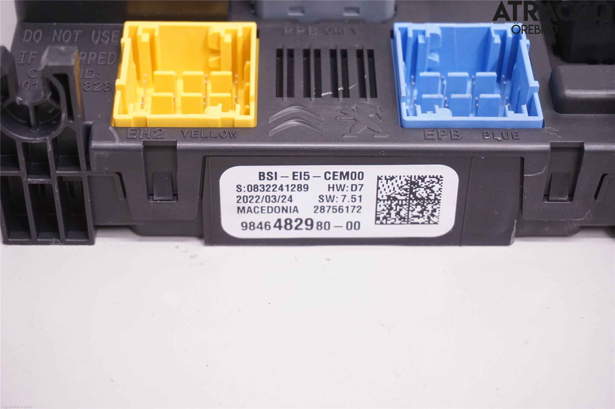 Citroen C5 AIRCROSS 19- Säkringsdosa-Elcentral