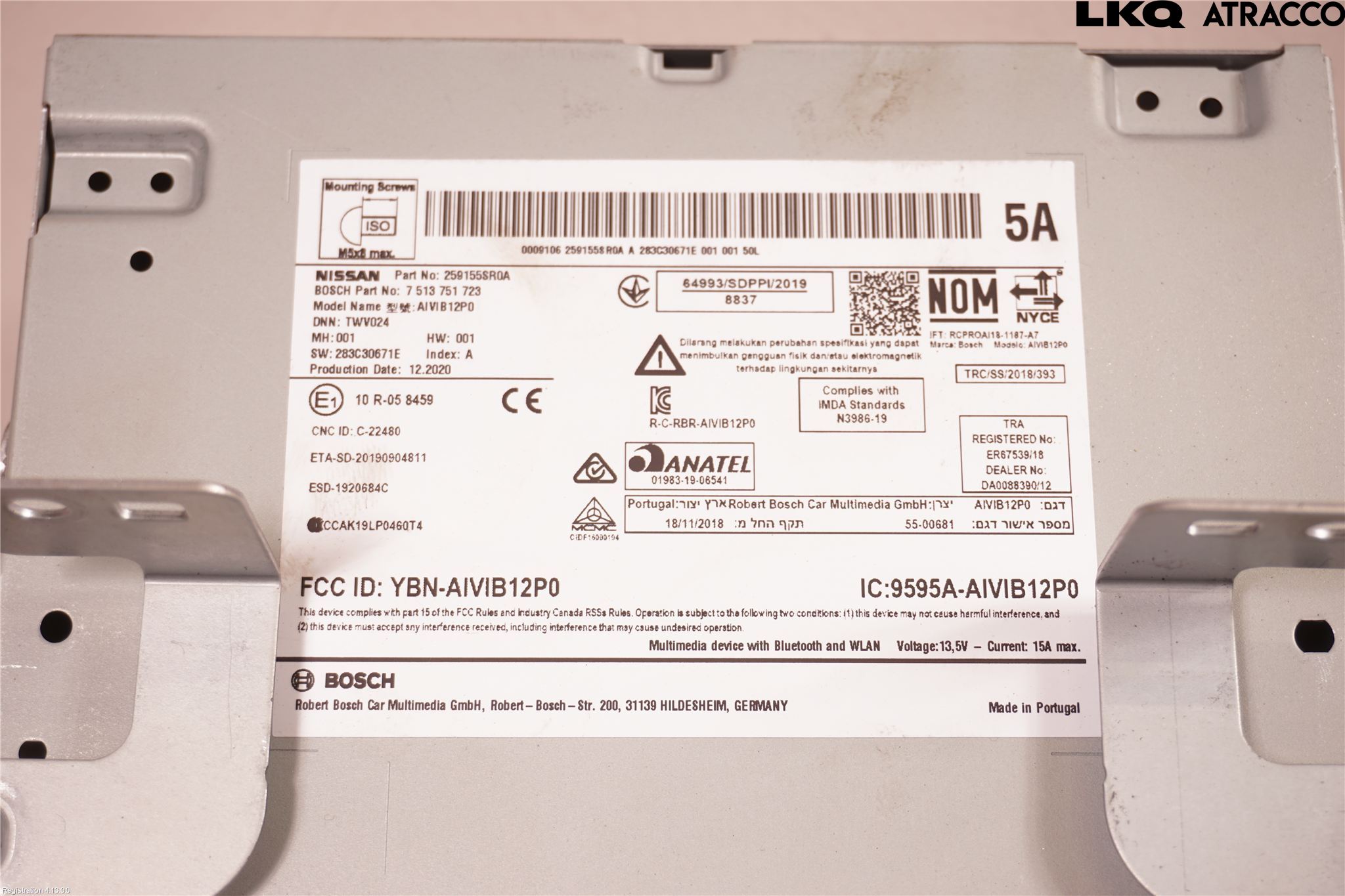 Nissan LEAF 18- Gps Navigator