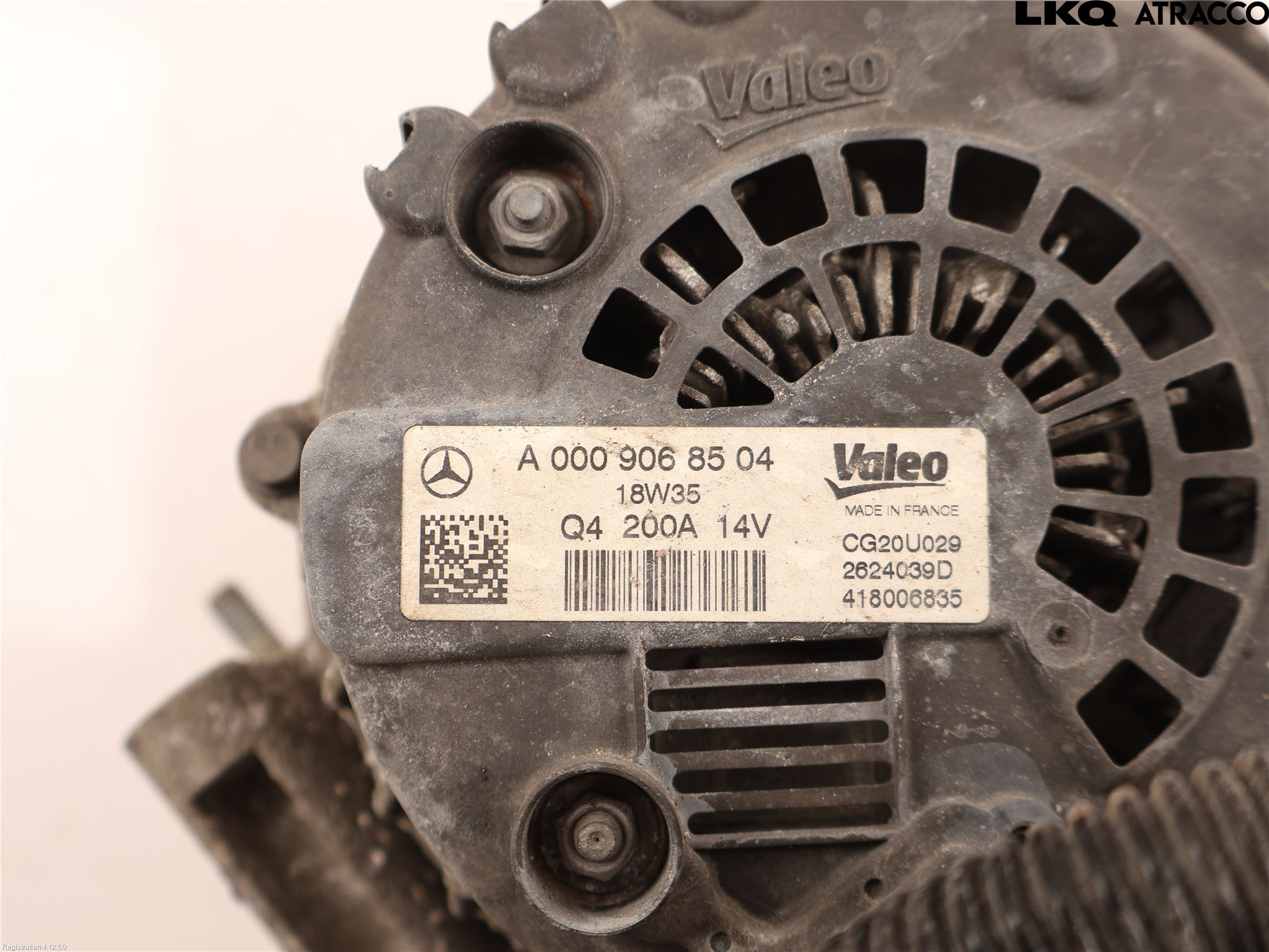 Mercedes-Benz MB VITO/V-KLASS (W640,W447,W448) 14- Generator