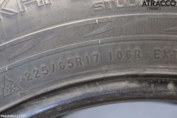 VINTERDÄCK DUBBFRITT Dim 225/65-17