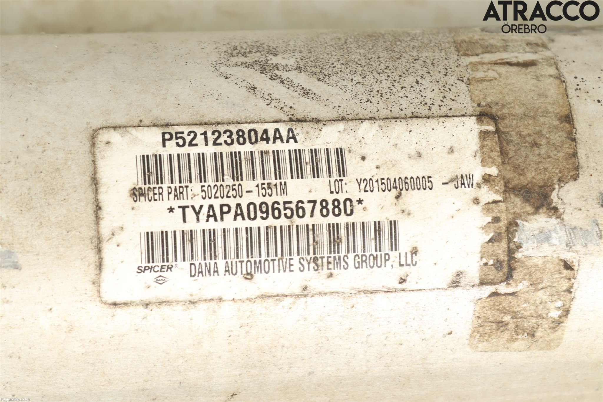 Dodge PICK UP RAM 81- Mellanaxel Komp