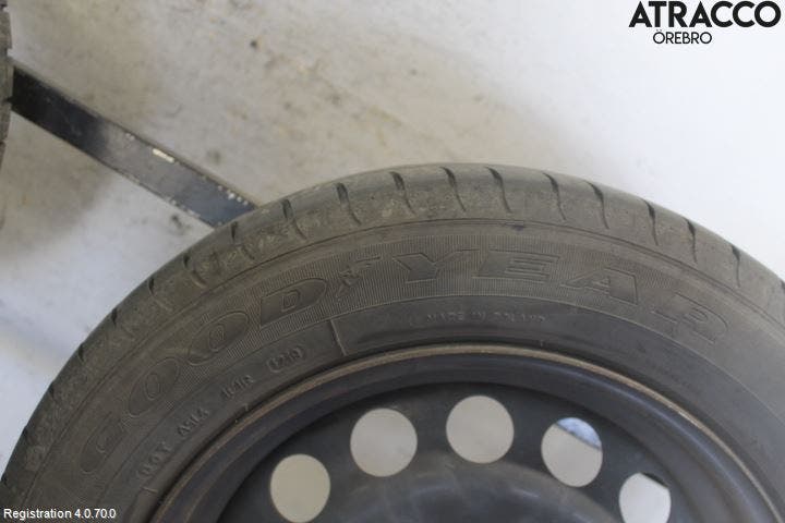 Peugeot 2008 13-20 Sommardäck Plåtfälg 4St