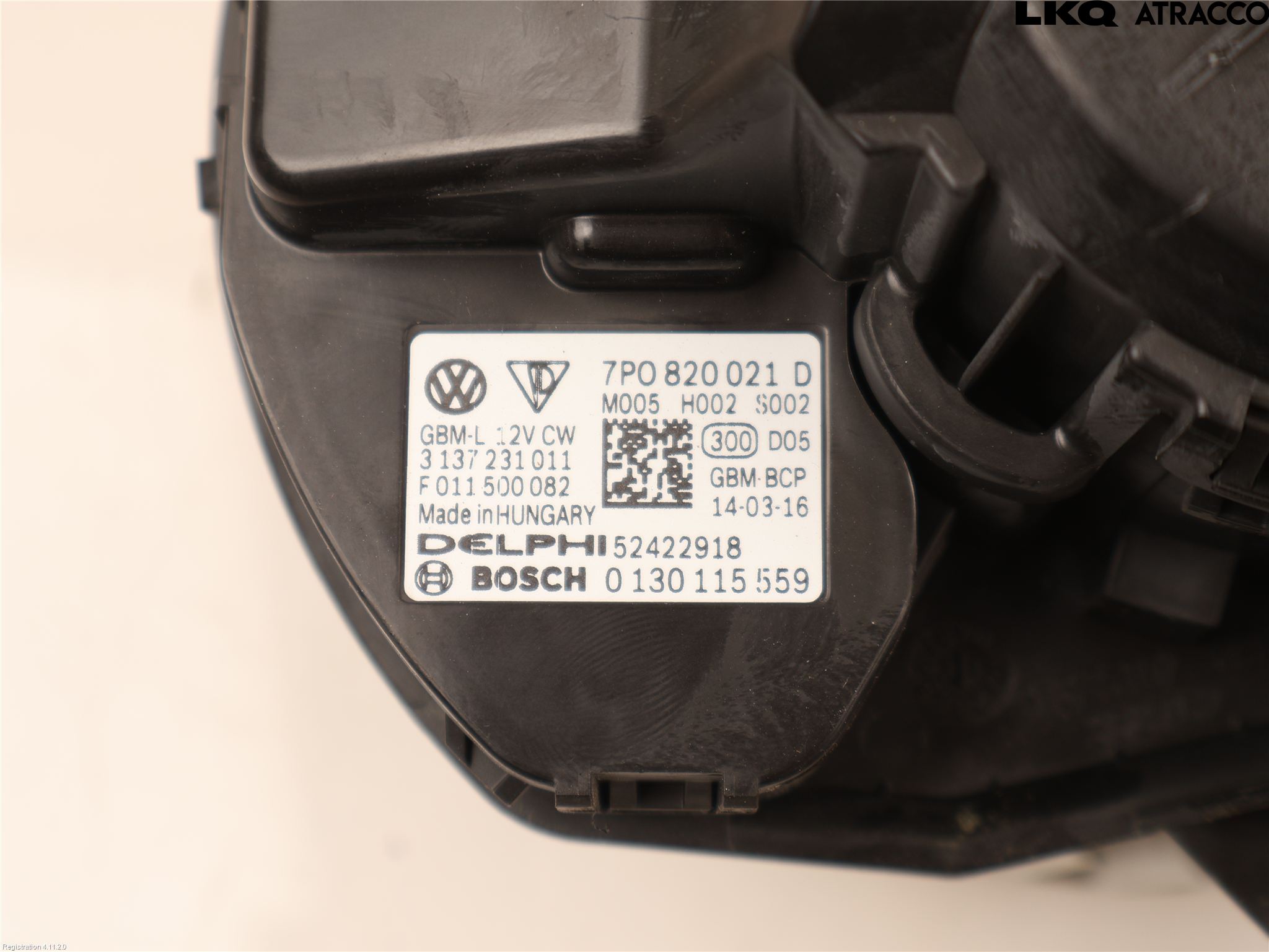 Porsche CAYENNE 03- Ac Värmefläkt