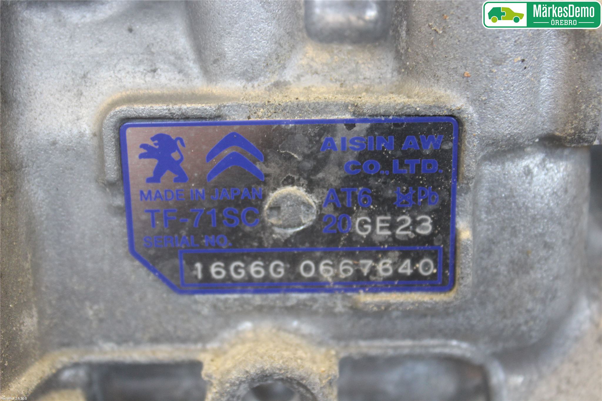 Peugeot 308 14-21 Växellåda Automat