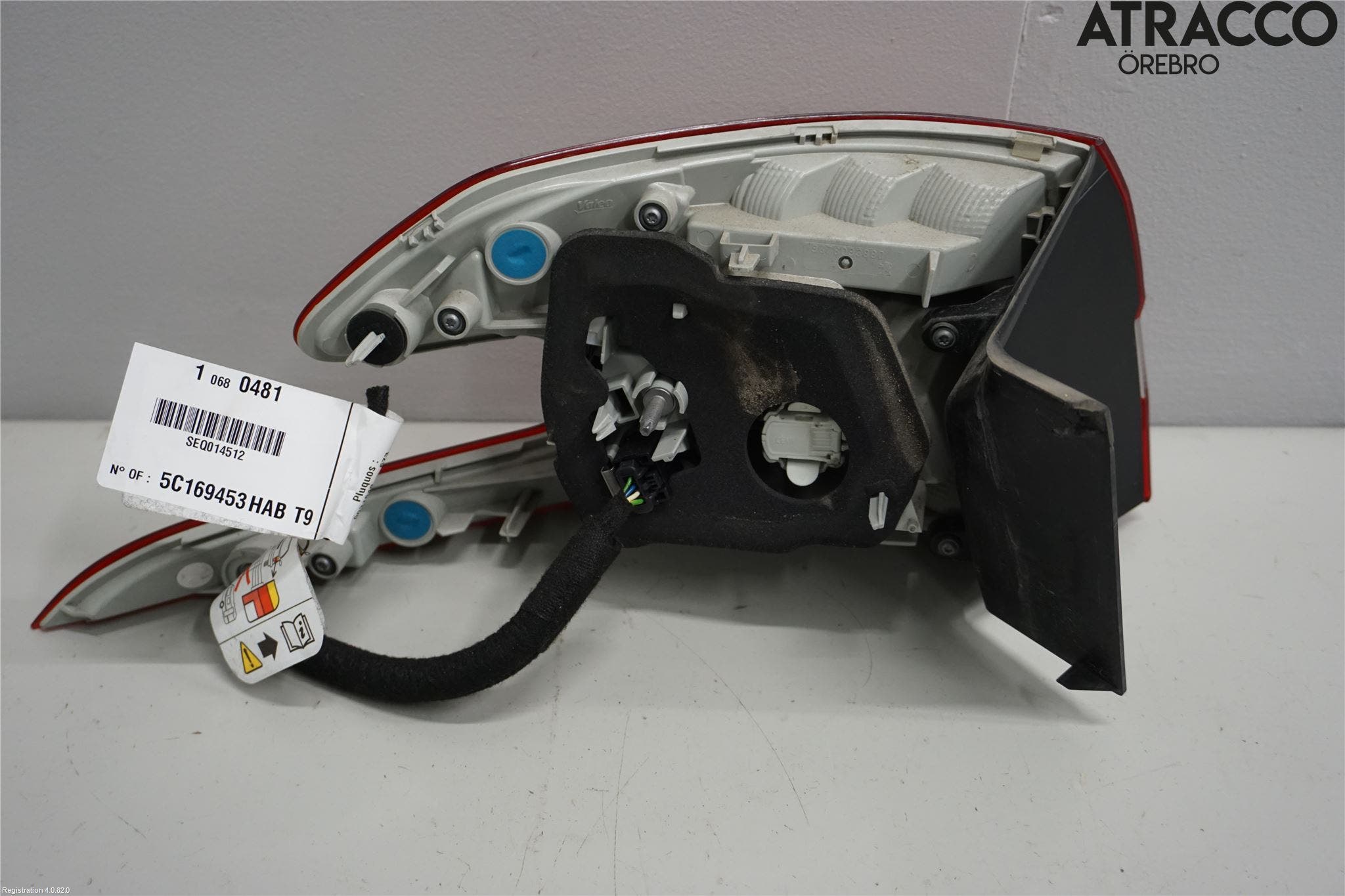 Peugeot 308 14-21 Bakljus Höger