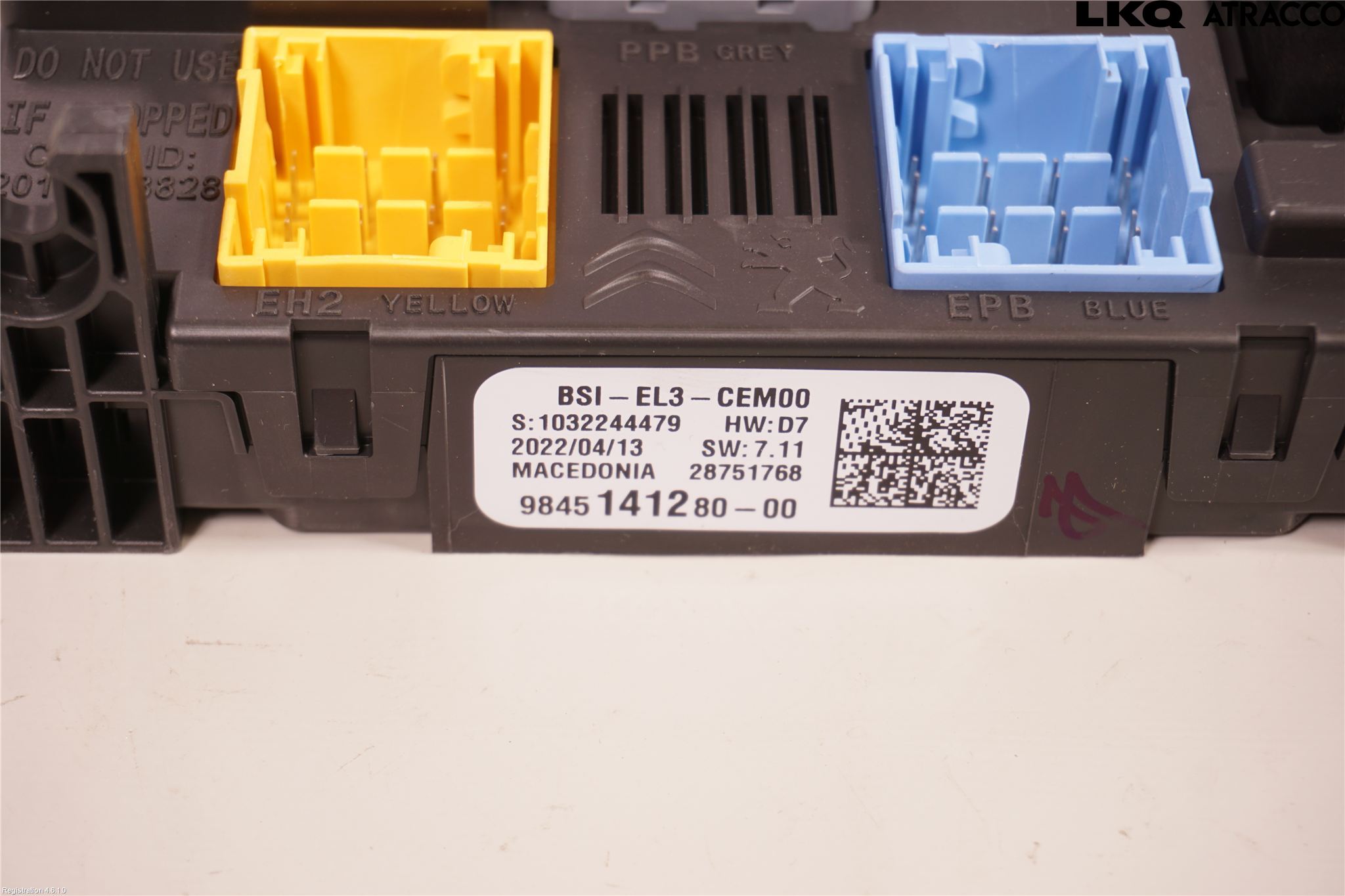 Peugeot 208/E-208 20- Säkringsdosa-Elcentral