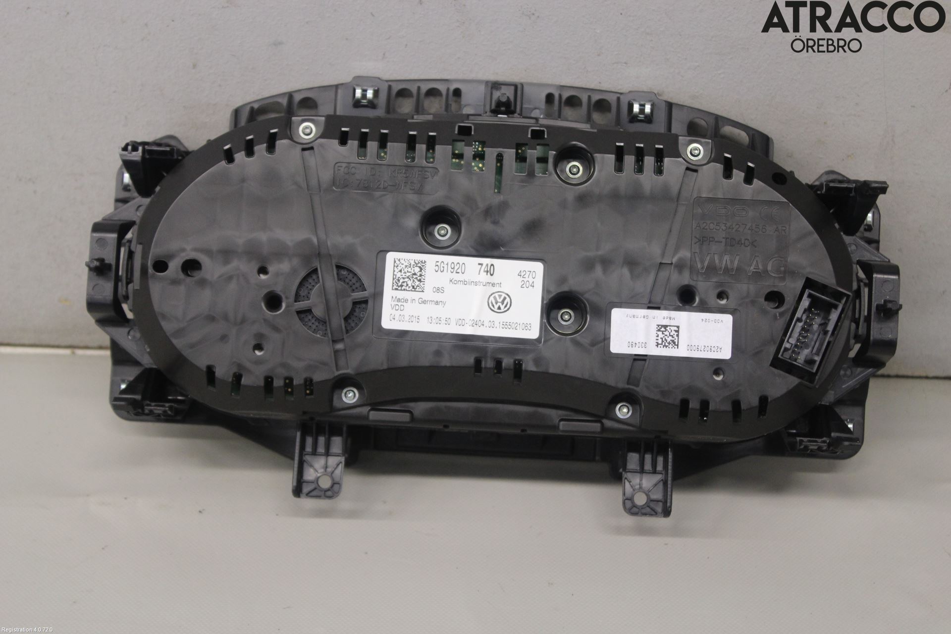 Volkswagen VW GOLF / E-GOLF VII 13-20 Instrument Komb