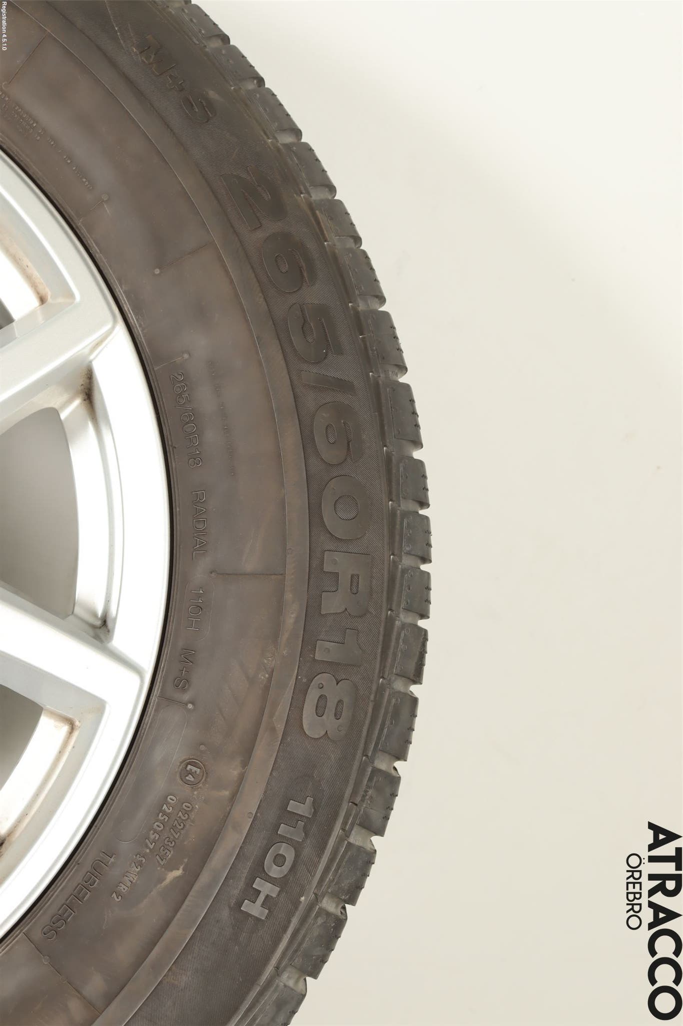 Jeep GRAND CHEROKEE 10-20 Vinterdäck Alumfälg 4St