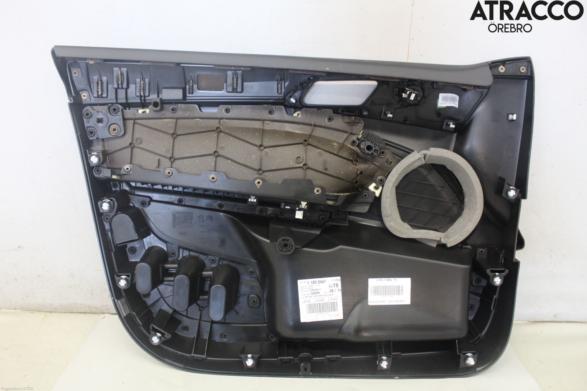 Peugeot 308 14-21 Dörrklädsel Hö