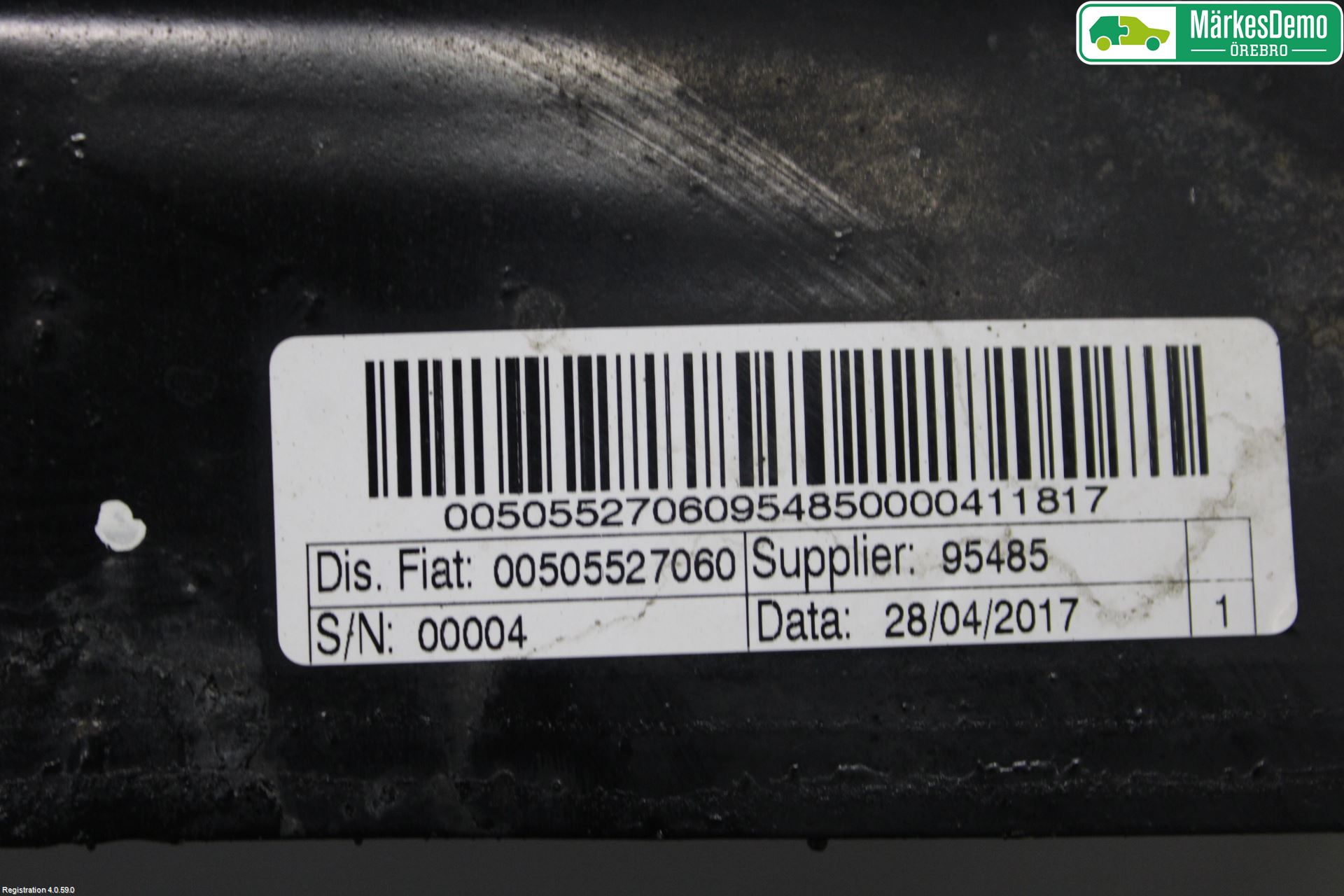 Alfa GIULIA Bakaxelbalk