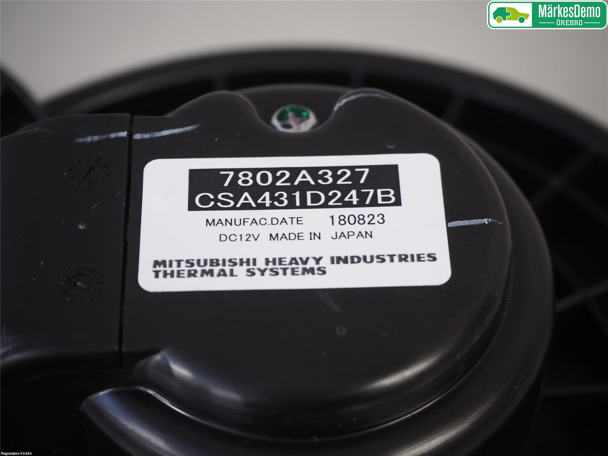 Mitsubishi OUTLANDER 13-21 Ac Värmefläkt