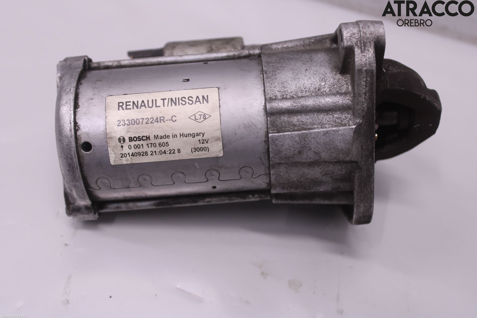 Nissan QASHQAI 14-17 Startmotor Diesel