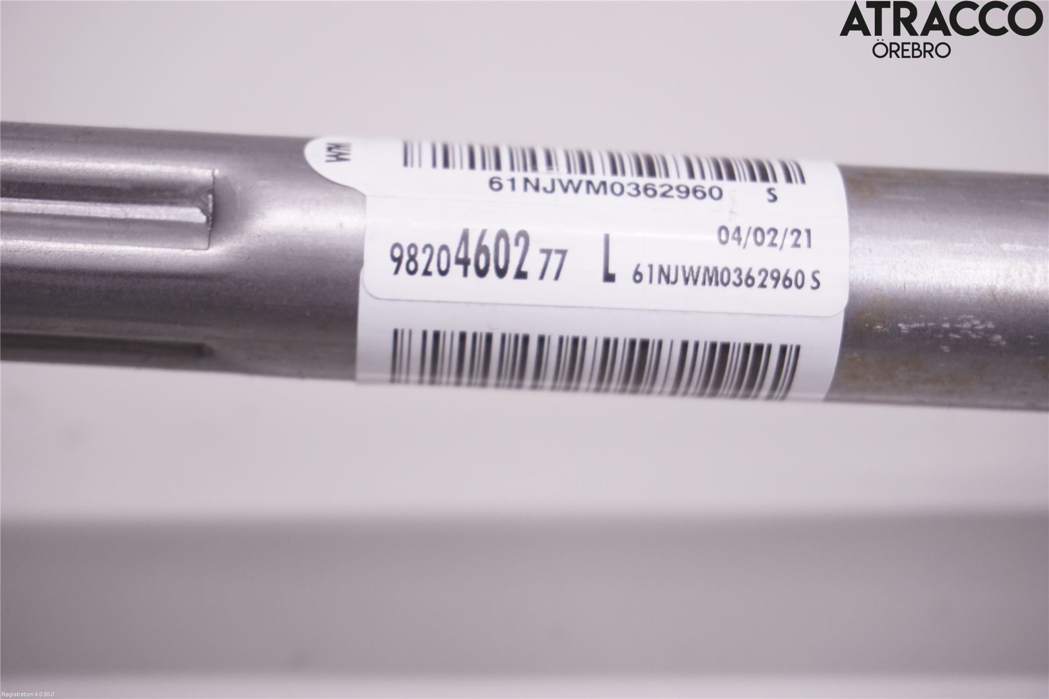 Peugeot 3008 17-24 Rattaxelagg Justerbart