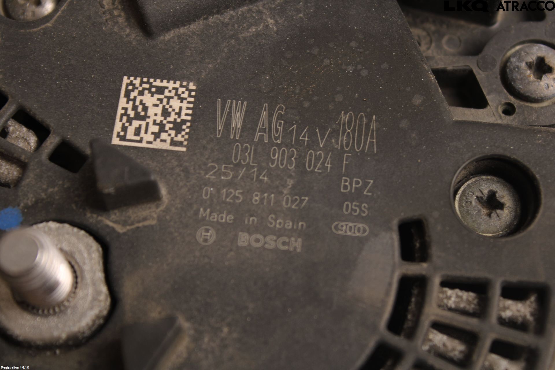 Volkswagen VW PASSAT 15-19 Generator