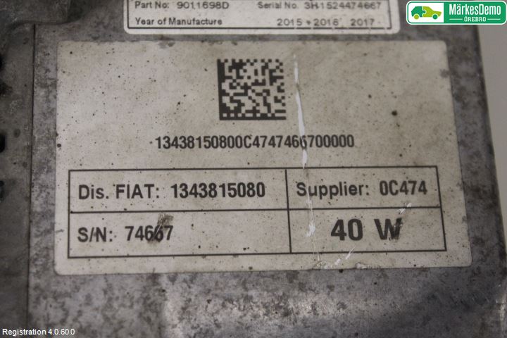 Fiat DUCATO 15-23 Dieselvärmare