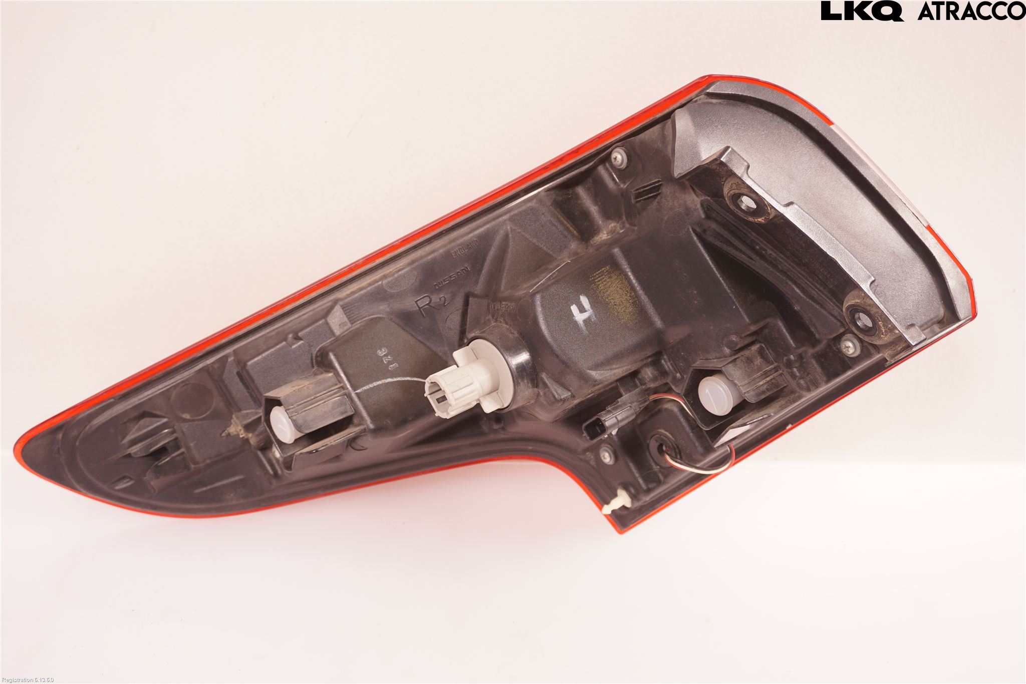 Nissan QASHQAI 14-17 Bakljus Höger