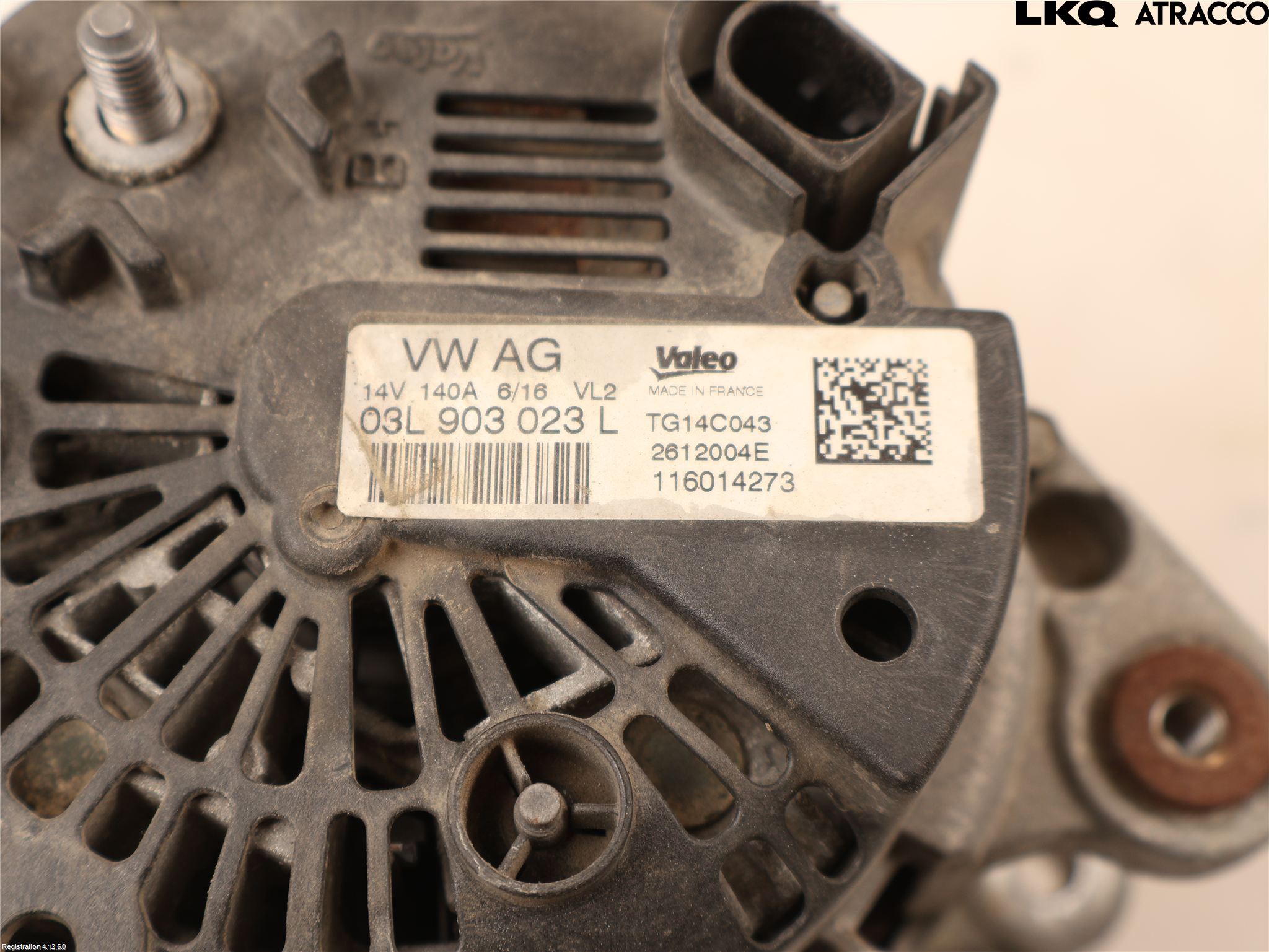 Volkswagen VW CADDY 11-15 Generator
