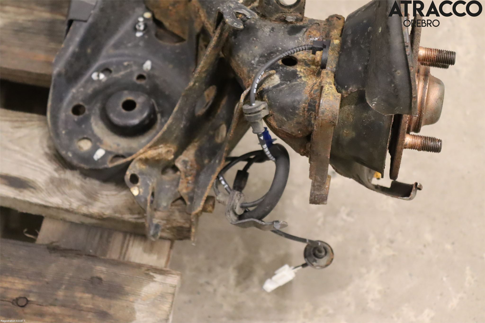 Honda JAZZ 08-14 Bakaxelbalk