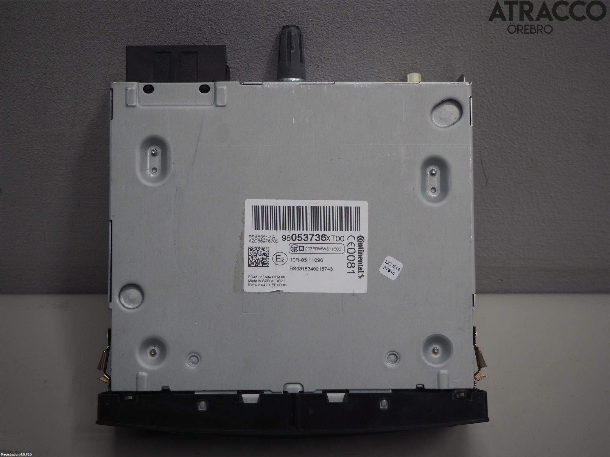 Citroen C3 10-17 Radio