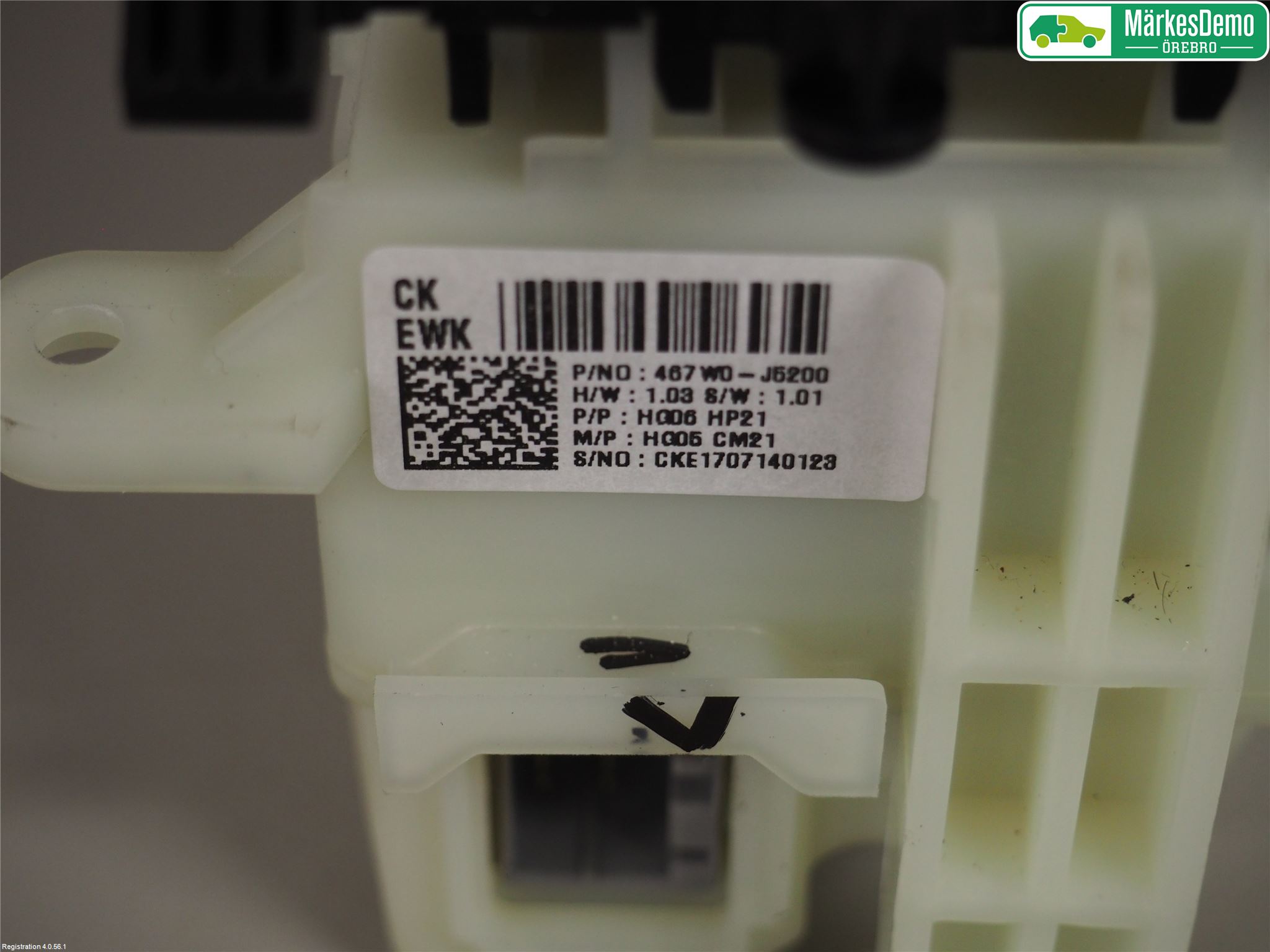 Kia STINGER 18- Växelreglage - Wire