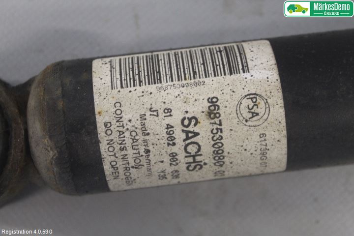 Peugeot PARTNER 16-18 Stötdämpare Bak