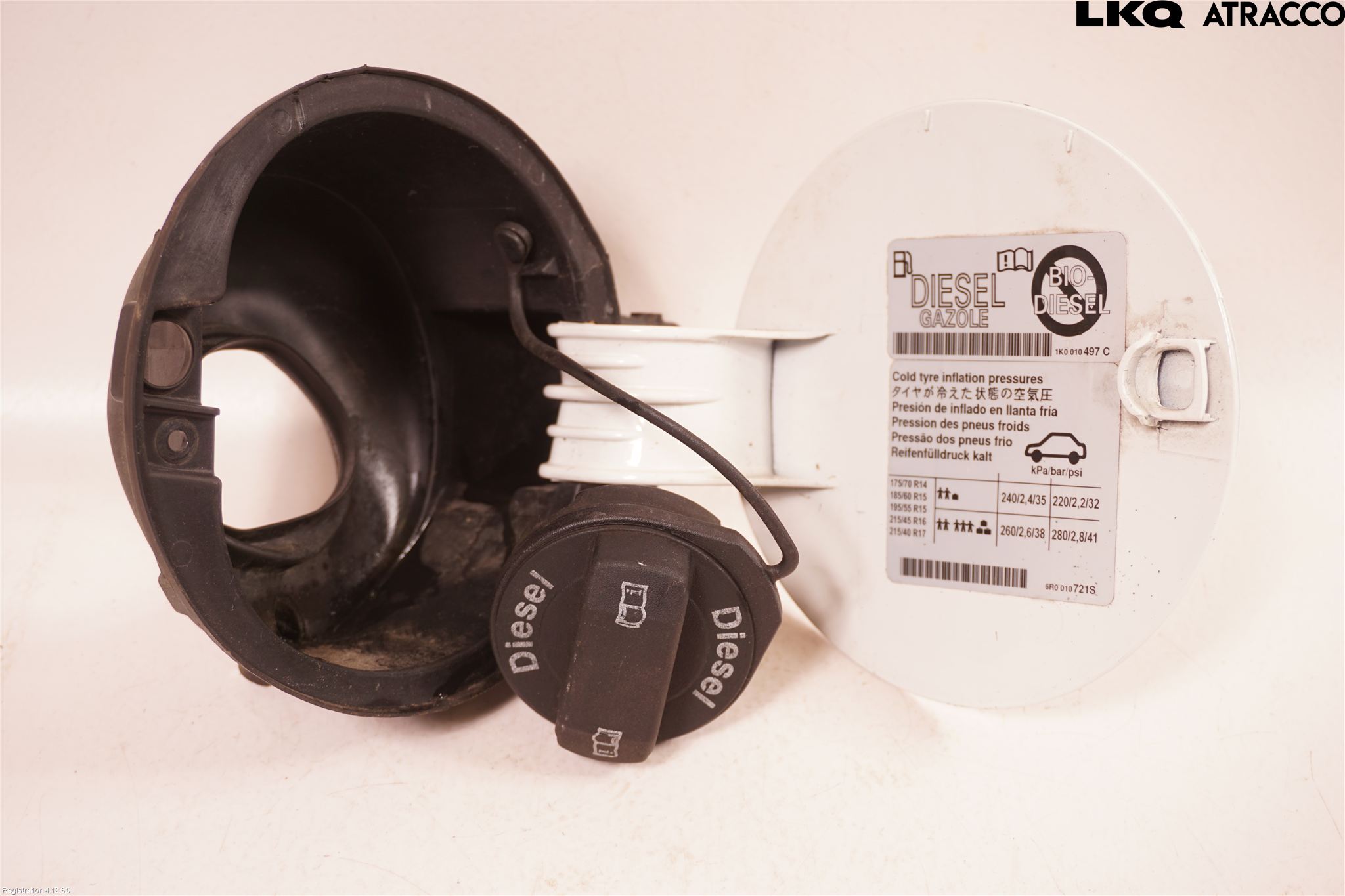 Volkswagen VW POLO 10-17 Tanklucka