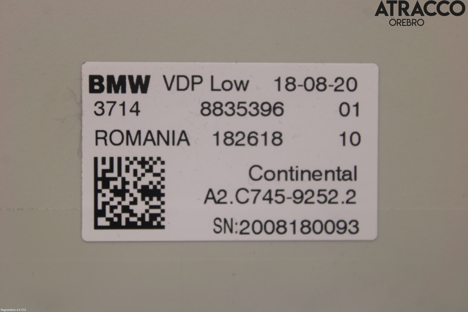 BMW 5 G30/G31/F90 17-23 Styrenhet Fjädring
