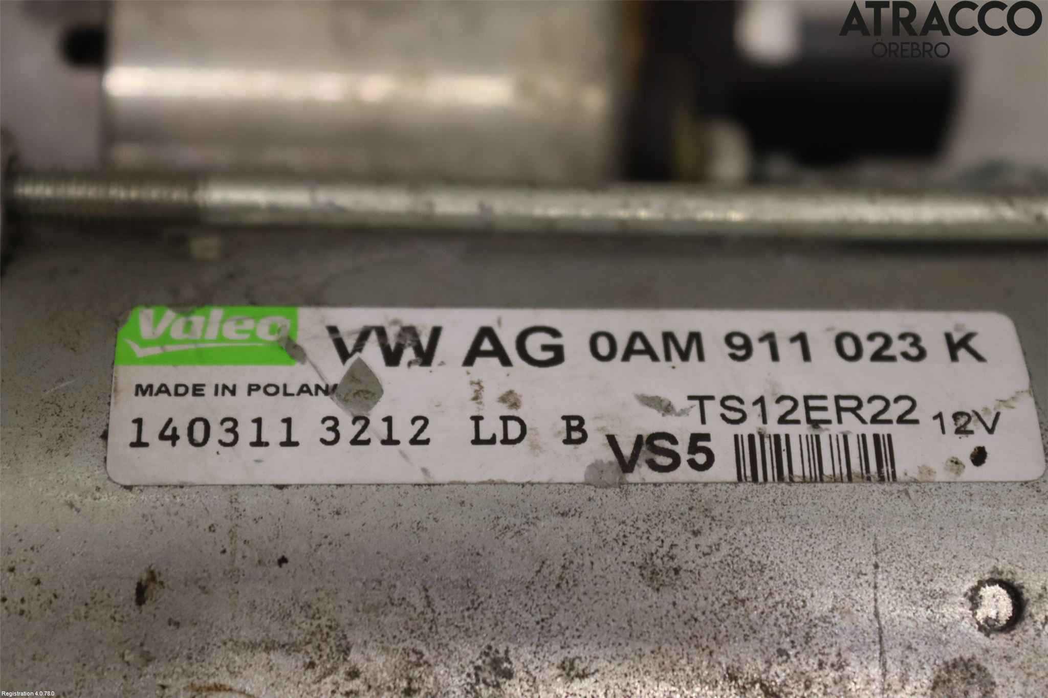 Volkswagen VW PASSAT 11-14 Startmotor