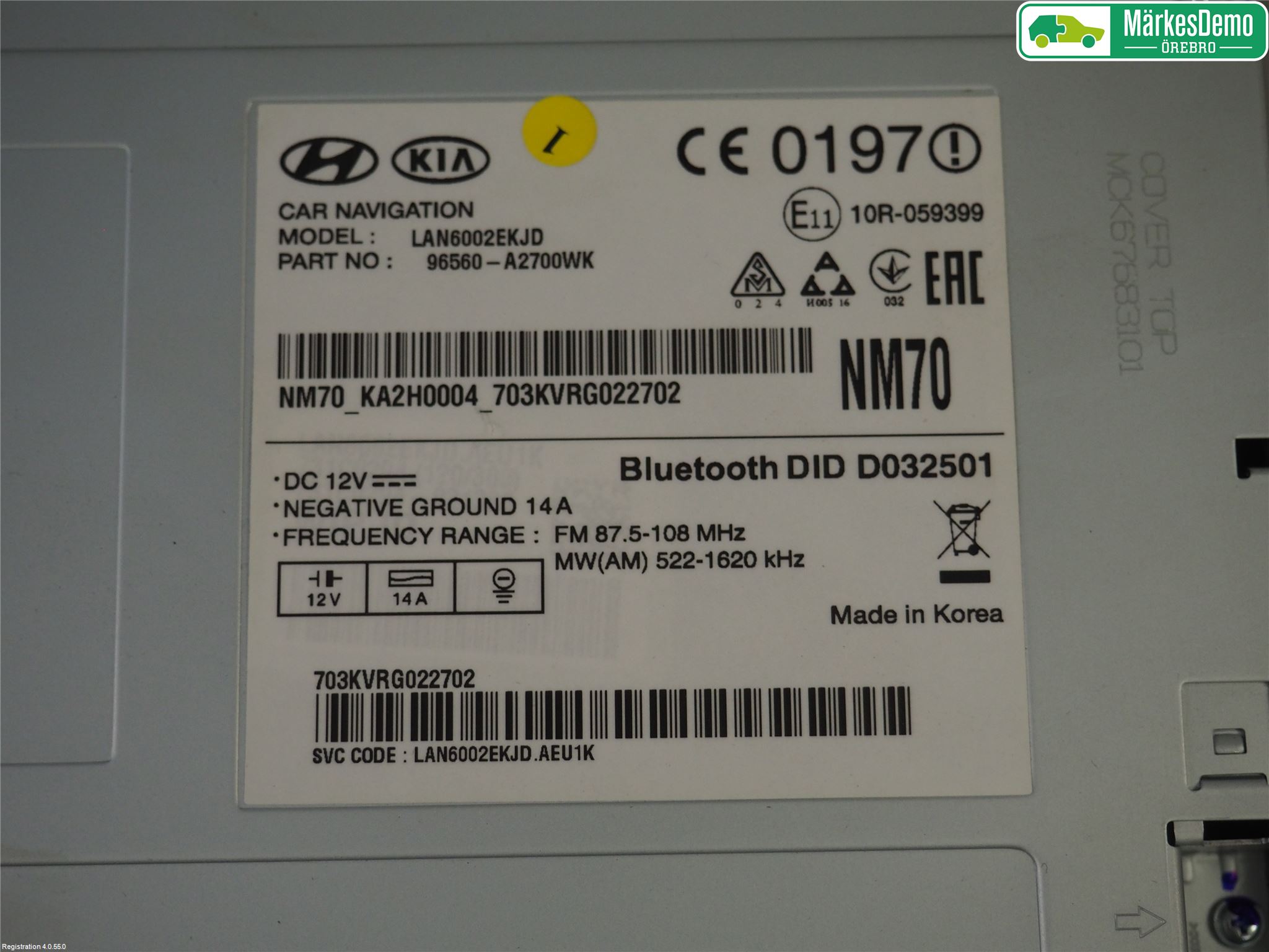 Kia CEED 12-18 Gps Navigator