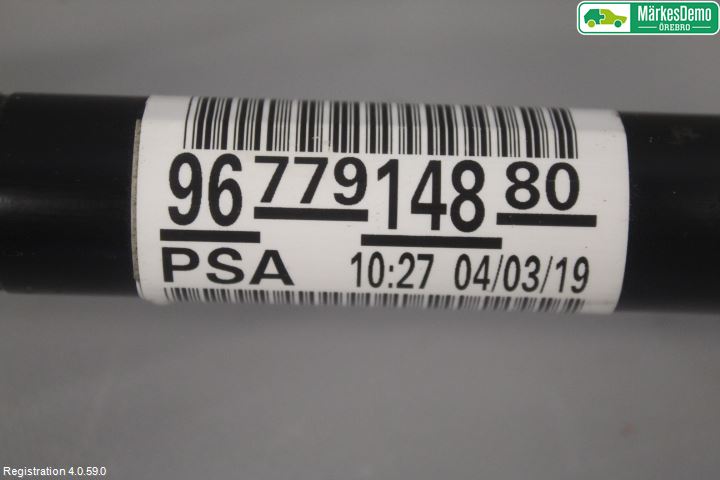 Peugeot 308 14-21 Drivaxel Fram Vänster