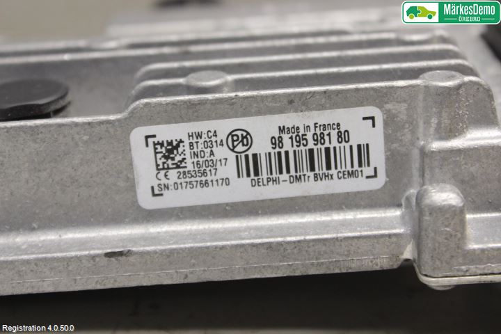 Citroen C4 GRAND PICASSO 14-18 Styrenhet Övrigt