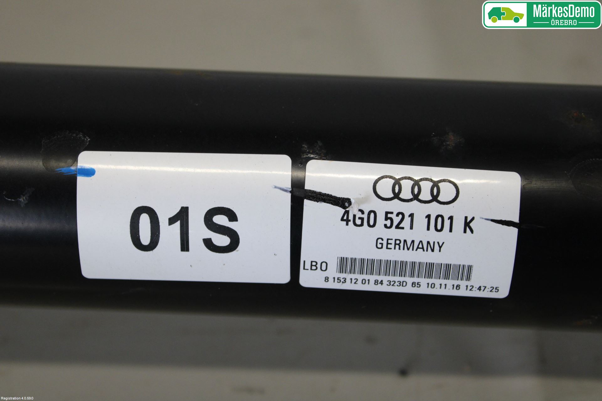 Audi A6/S6 4G 11-18 Mellanaxel Komp