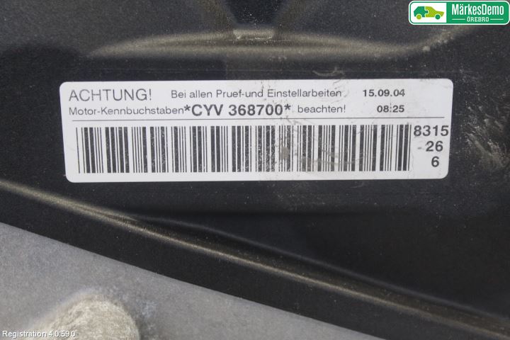 Volkswagen VW GOLF / E-GOLF VII 13-20 Motor Bensin