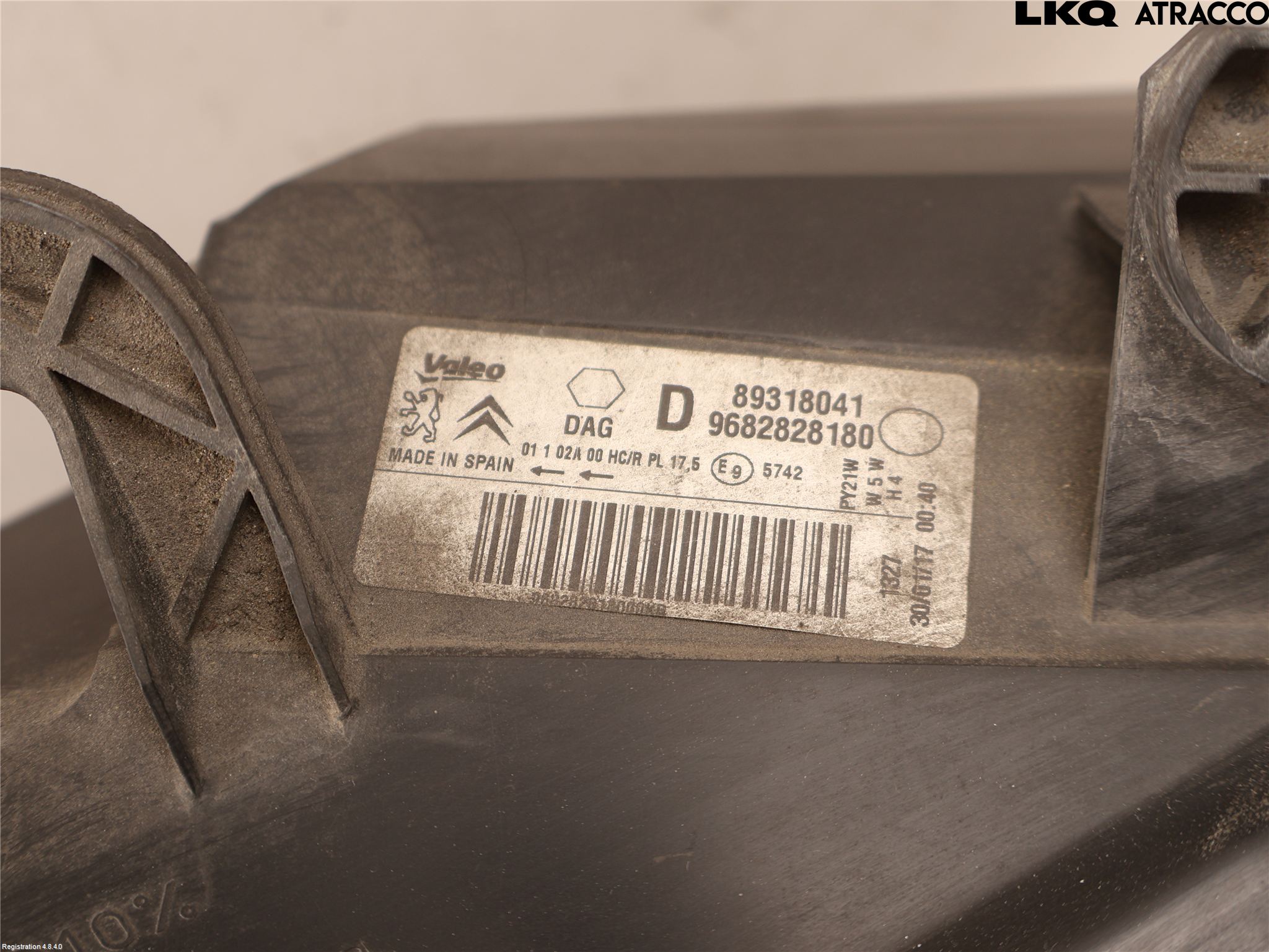 Peugeot PARTNER 16-18 Strålkastare Höger