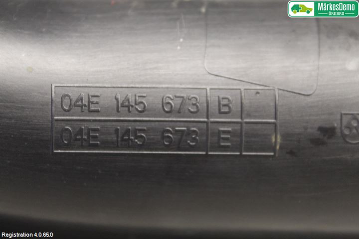 Volkswagen VW POLO 10-17 Laddluft-Intercoolerrör