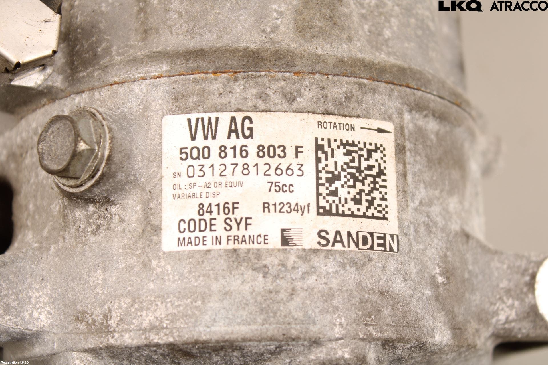 Volkswagen VW POLO 10-17 Ac Kompressor