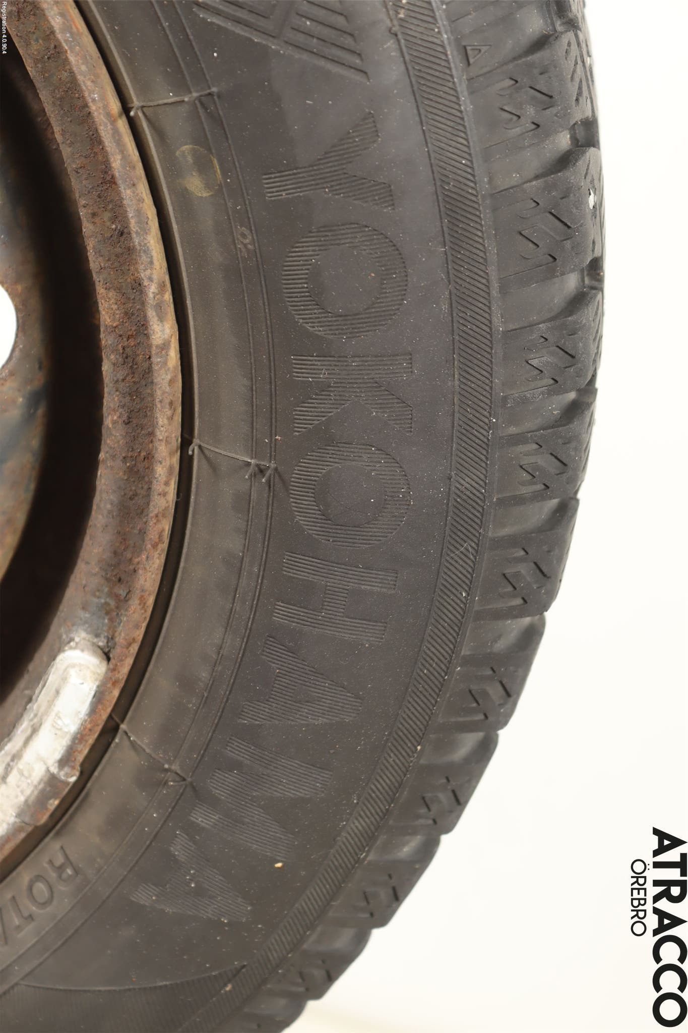 Citroen C3 05-10 Vinterdäck Plåtfälg 4St