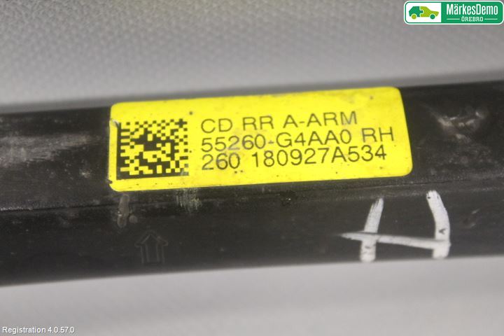 Kia CEED/CEED SW 19- Bärarm Bak Höger