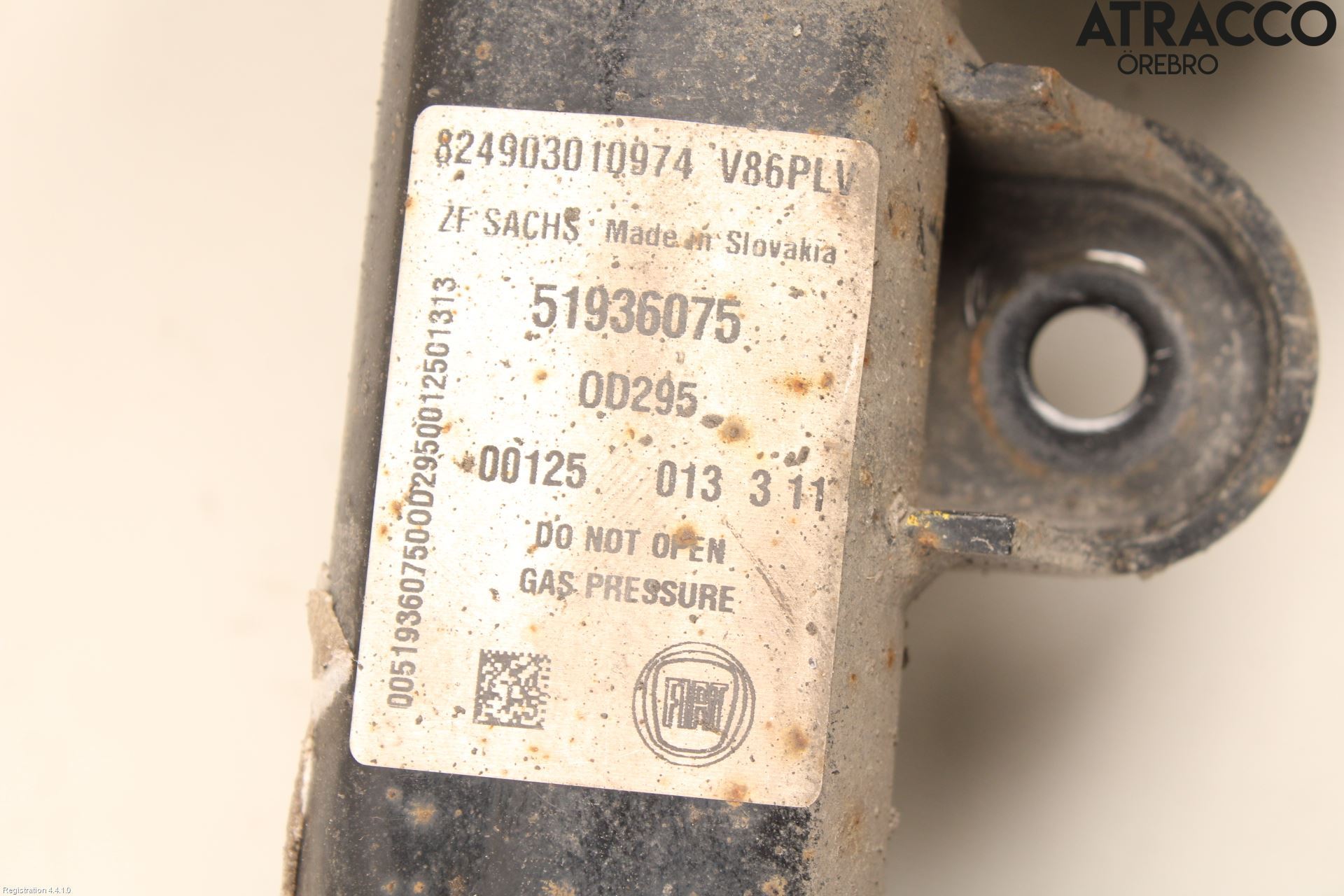 Fiat 500L 13-19 Fjäderben Fram Vänster