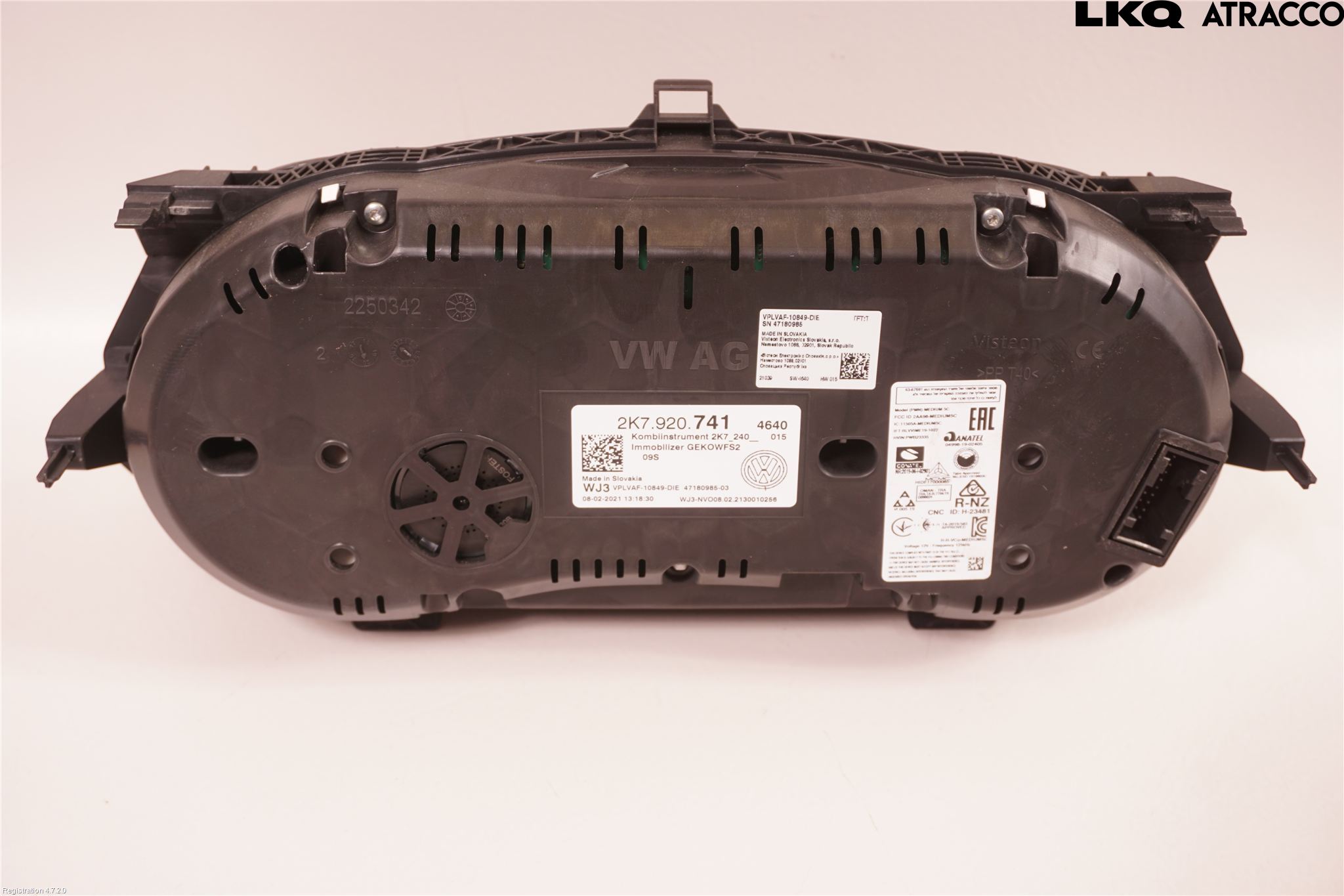 Volkswagen VW CADDY 21- Instrument Komb