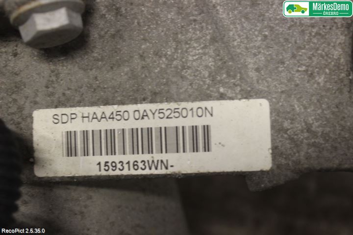 Volkswagen VW SHARAN 11- Bakväxel-Diff